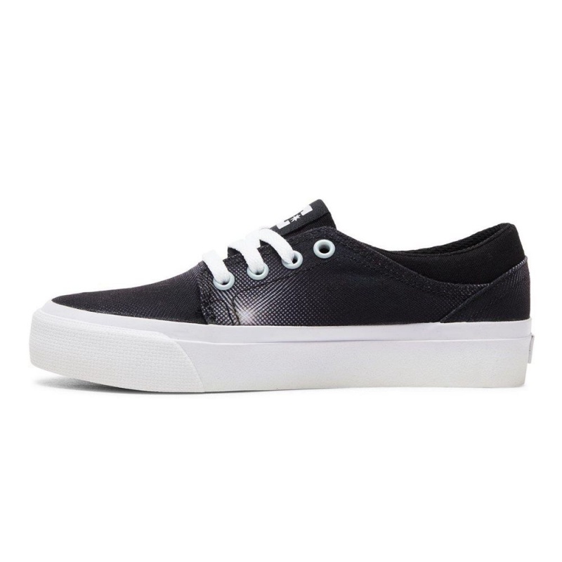 DC Shoes Trase TX SE Schoenen Kinderen Zwart Wit | QDR04D-753