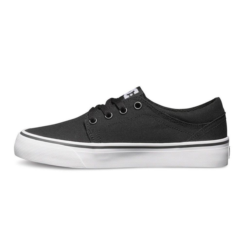 DC Shoes Trase TX Schoenen Kinderen Zwart Wit | JVX85M-559