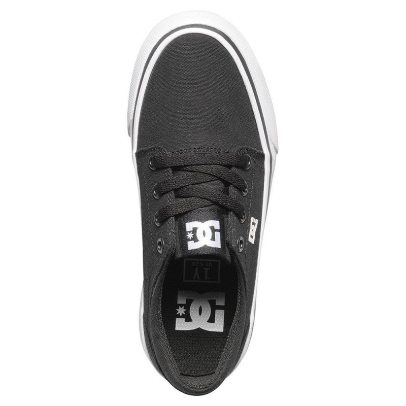 DC Shoes Trase TX Schoenen Kinderen Zwart Wit | JVX85M-559