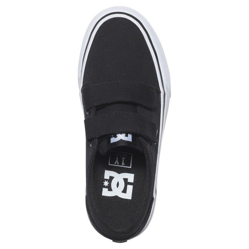 DC Shoes Trase V Schoenen Kinderen Zwart Wit | LIF55V-438