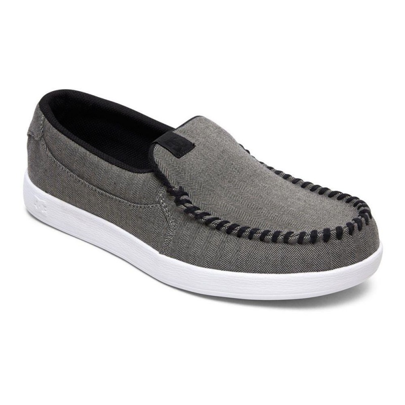 DC Shoes Villain TX SE Slip-On Schoenen Heren Grijs | CBI79G-116