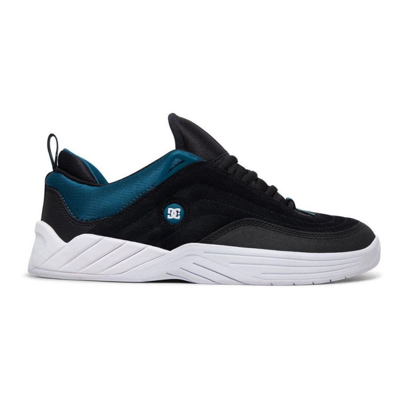 DC Shoes Williams Slim S Suede Schoenen Heren Zwart Blauw | CMX88G-670