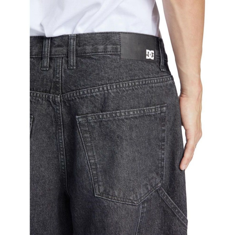 DC Shoes Worker Baggy Carpenter Jeans Heren Zwart | UXC53C-627