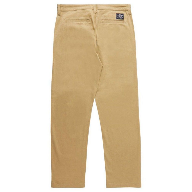 DC Shoes Worker Relaxed Fit Chino Broek Heren Khaki | NVV34Y-133