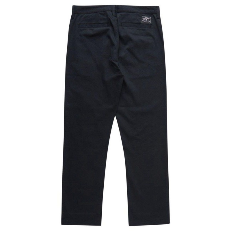 DC Shoes Worker Relaxed Fit Chino Broek Heren Zwart | PAX93Z-242